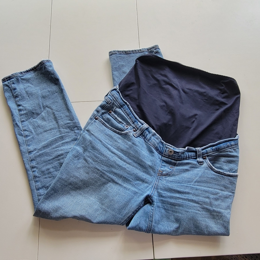 Abercrombie & Fitch 27/4r Maternity Jeans, Ankle Straight